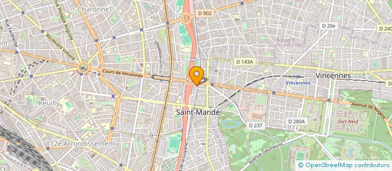 localisation de l'entreprise MONSIEUR ALBERT JUMEL à PARIS