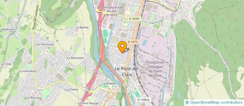 localisation de l'entreprise MONSIEUR ALBERT JUSEINOV  LE PONT-DE-CLAIX