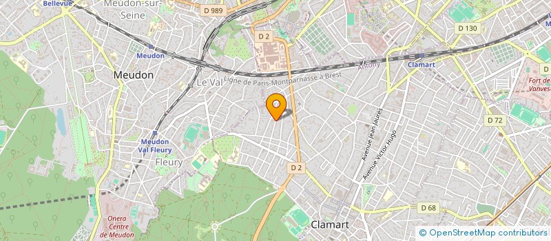 localisation de l'entreprise MONSIEUR ALBERT KANARIAN à CLAMART