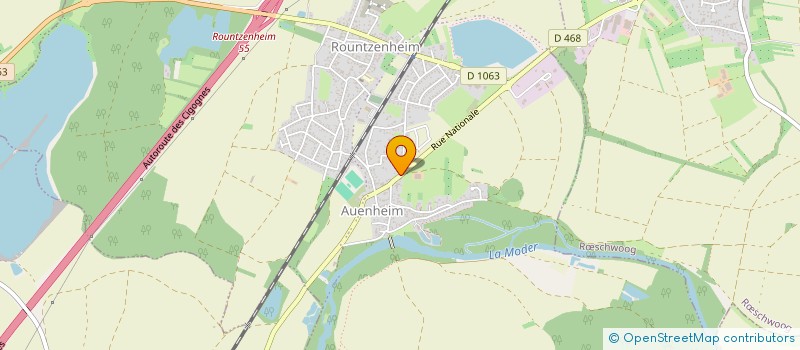 localisation de l'entreprise MONSIEUR ALBERT KEHRER  ROUNTZENHEIM-AUENHEIM