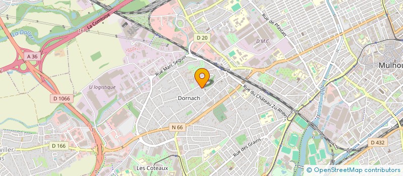 localisation de l'entreprise MONSIEUR ALBERT KESSLER à MULHOUSE