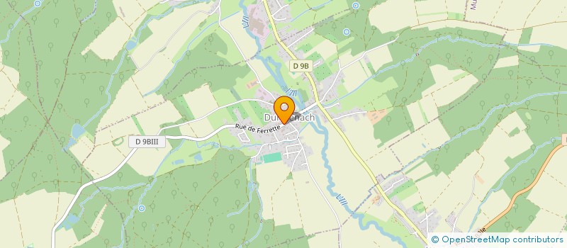 localisation de l'entreprise MONSIEUR ALBERT KUHN  DURMENACH