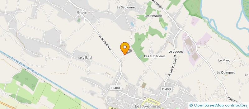 localisation de l'entreprise MONSIEUR ALBERT LABBE  LES AVENIERES VEYRINS-THUELLIN