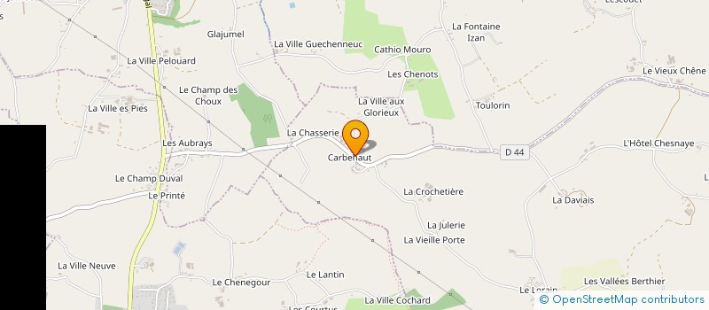 localisation de l'entreprise MONSIEUR ALBERT LABBE à PLENEE-JUGON