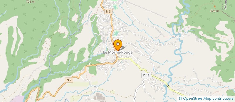 localisation de l'entreprise MONSIEUR ALBERT LABEAU à MORNE ROUGE