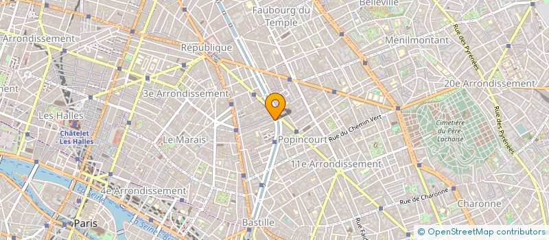 localisation de l'entreprise MONSIEUR ALBERT LAIK à PARIS