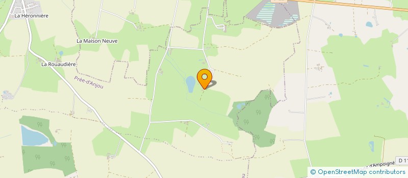 localisation de l'entreprise MONSIEUR ALBERT LAMY à PREE-D'ANJOU