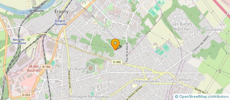 localisation de l'entreprise MONSIEUR ALBERT LANDOUER  ERAGNY