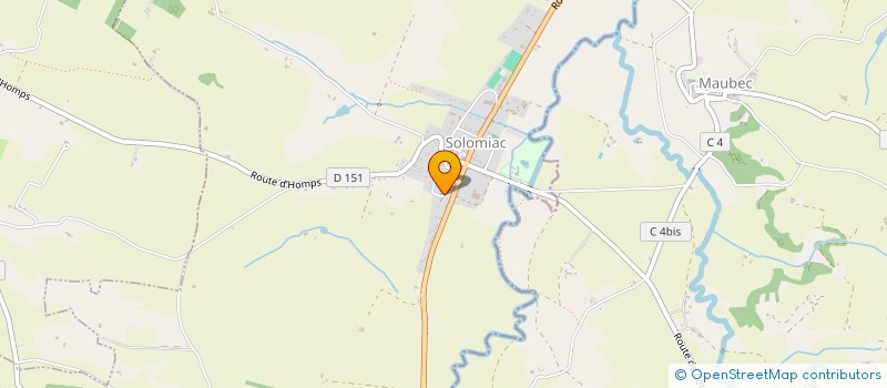 localisation de l'entreprise MONSIEUR ALBERT LAPORTE  BAJONNETTE