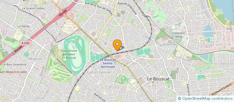 localisation de l'entreprise MONSIEUR ALBERT LAVEAU à BRUGES