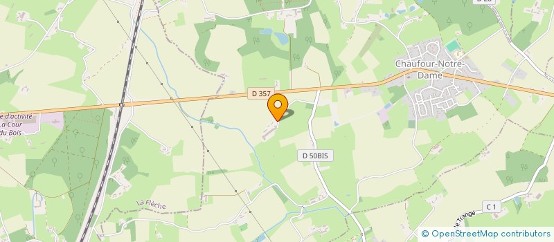 localisation de l'entreprise MONSIEUR ALBERT LEBOUCHER  CHAUFOUR NOTRE DAME