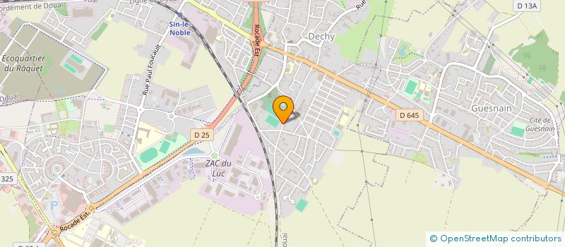 localisation de l'entreprise MONSIEUR ALBERT LECLERCQ  DECHY