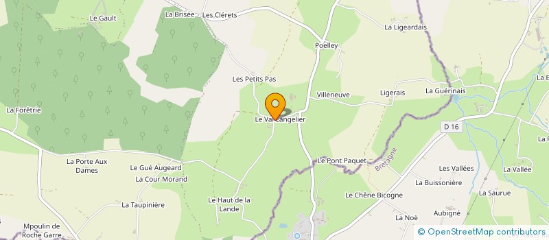 localisation de l'entreprise MONSIEUR ALBERT LEGENDRE à SAINT-JAMES