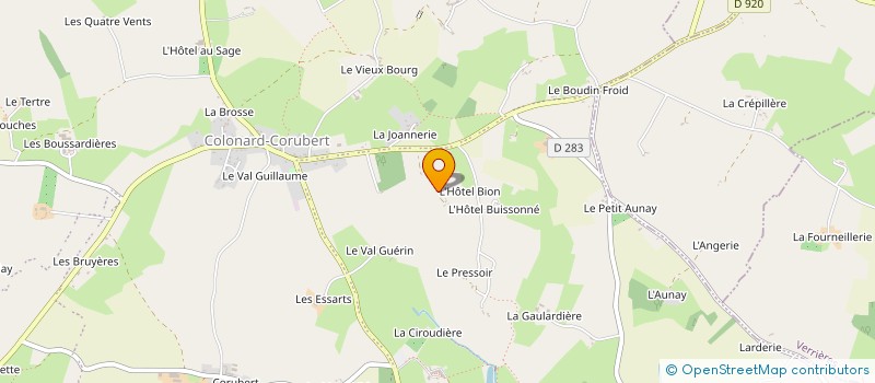 localisation de l'entreprise MONSIEUR ALBERT LEPORT à PERCHE-EN-NOCE