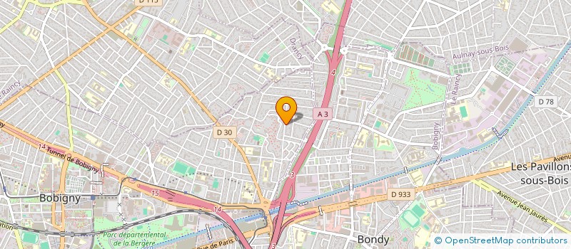 localisation de l'entreprise MONSIEUR ALBERT LIMONTA  BOBIGNY