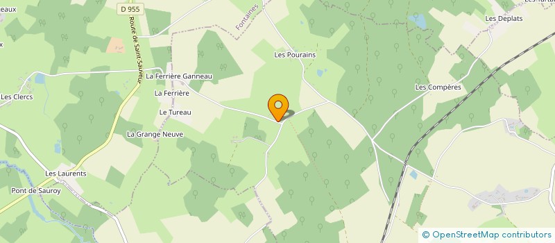 localisation de l'entreprise MONSIEUR ALBERT LORION  FONTENOY