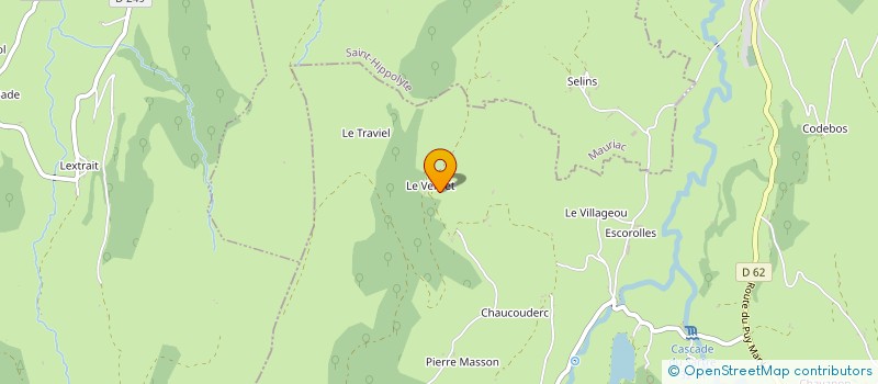 localisation de l'entreprise MONSIEUR ALBERT MALBEC à CHEYLADE