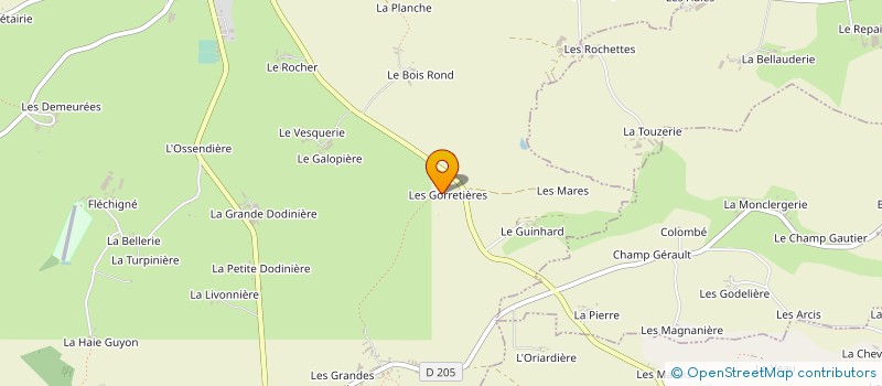 localisation de l'entreprise MONSIEUR ALBERT MANSON à COURCITE