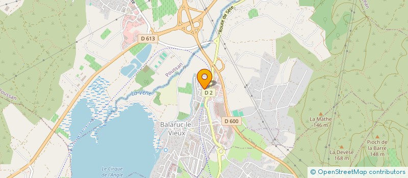 localisation de l'entreprise MONSIEUR ALBERT MARIE DE FICQUELMONT  BALARUC LES BAINS