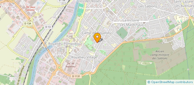 localisation de l'entreprise MONSIEUR ALBERT MARTIN-HARDY à COMPIEGNE