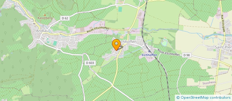 localisation de l'entreprise MONSIEUR ALBERT MAURER  EICHHOFFEN