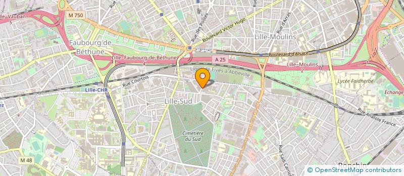 localisation de l'entreprise MONSIEUR ALBERT MAYER à LILLE