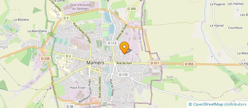 localisation de l'entreprise MONSIEUR ALBERT MENAGER  NEUFCHATEL-EN-SAOSNOIS