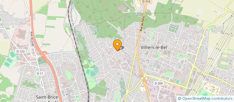 localisation de l'entreprise MONSIEUR ALBERT MENDY à SARCELLES