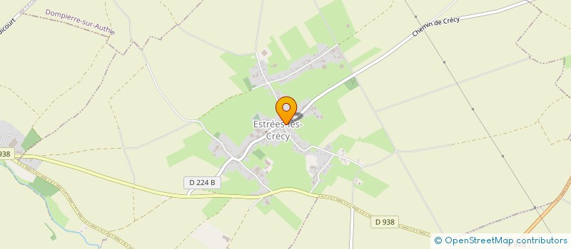 localisation de l'entreprise MONSIEUR ALBERT MENTION  ESTREES-LES-CRECY