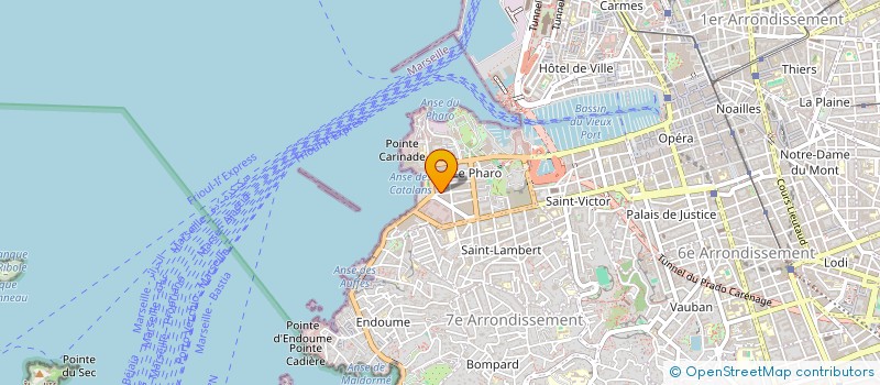 localisation de l'entreprise MONSIEUR ALBERT MEYER  MARSEILLE