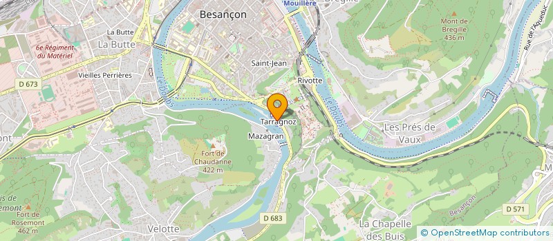 localisation de l'entreprise MONSIEUR ALBERT MILLIMONO à BESANCON