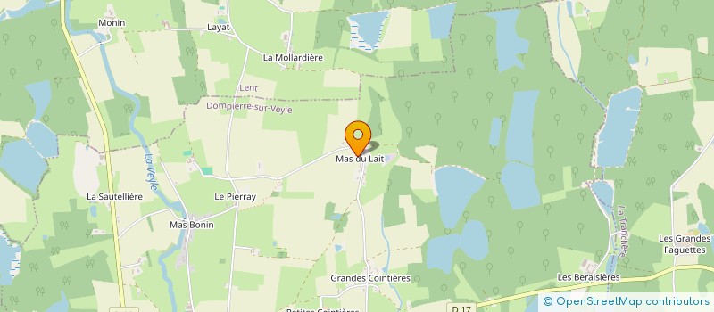 localisation de l'entreprise MONSIEUR ALBERT MOISSONNIER  LENT