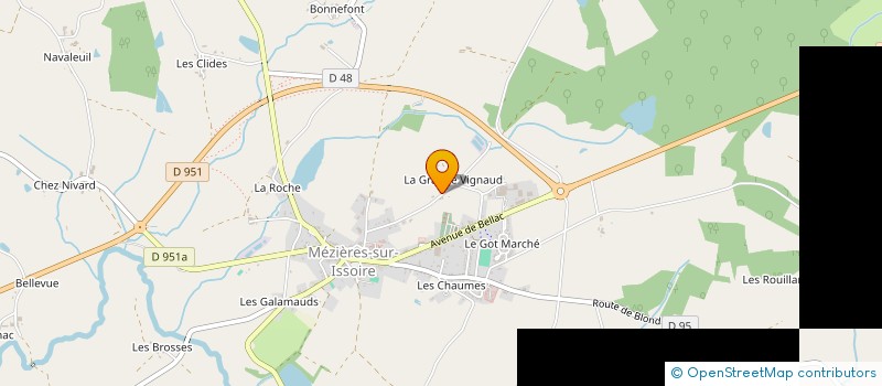 localisation de l'entreprise MONSIEUR ALBERT MONTAGNE à NOUIC