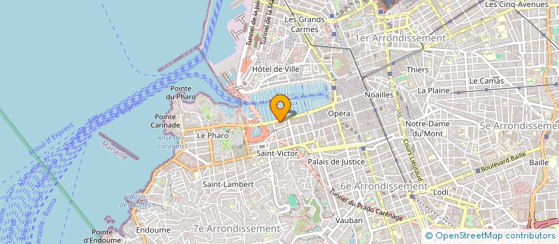 localisation de l'entreprise MONSIEUR ALBERT MONTANA à MARSEILLE