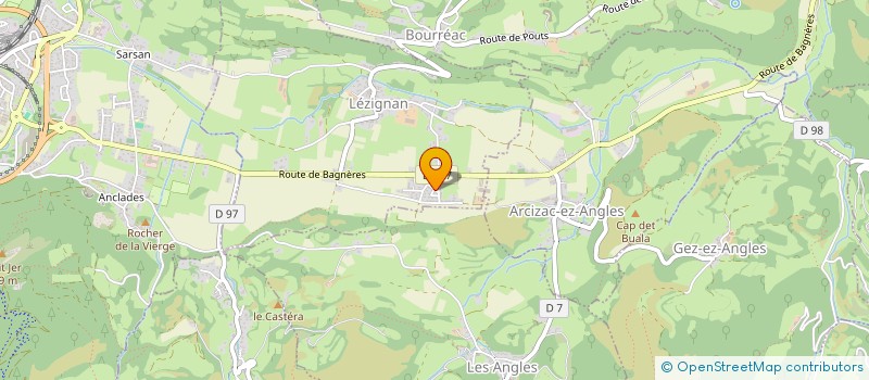 localisation de l'entreprise MONSIEUR ALBERT MOREIRA  LEZIGNAN