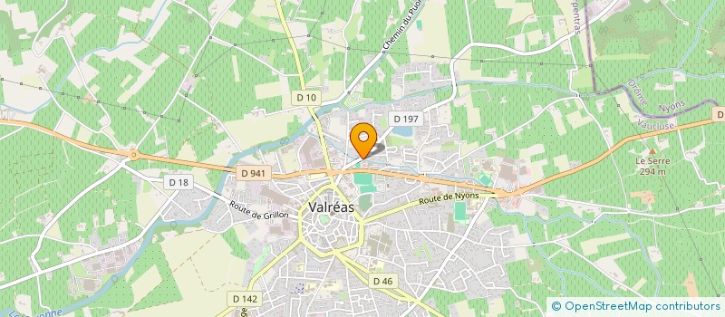 localisation de l'entreprise MONSIEUR ALBERT MOREL à VALREAS