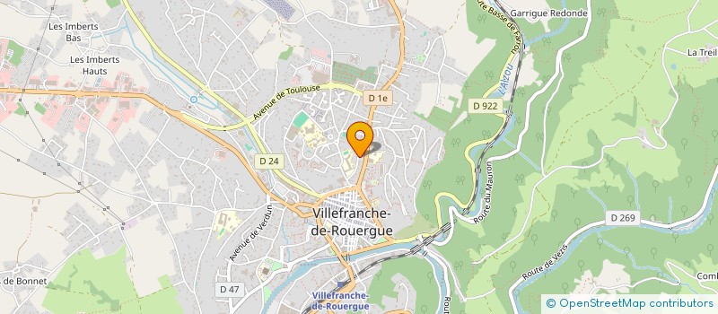 localisation de l'entreprise MONSIEUR ALBERT MOULIS à VILLEFRANCHE-DE-ROUERGUE