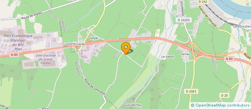 localisation de l'entreprise MONSIEUR ALBERT MOULIS  VAYRES