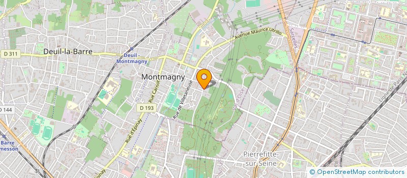 localisation de l'entreprise MONSIEUR ALBERT NDABA à MONTMAGNY