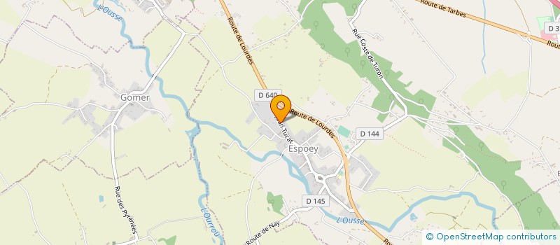 localisation de l'entreprise MONSIEUR ALBERT NICOLAS à ESPOEY