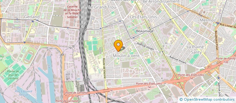 localisation de l'entreprise MONSIEUR ALBERT OHANESSIAN  VENISSIEUX