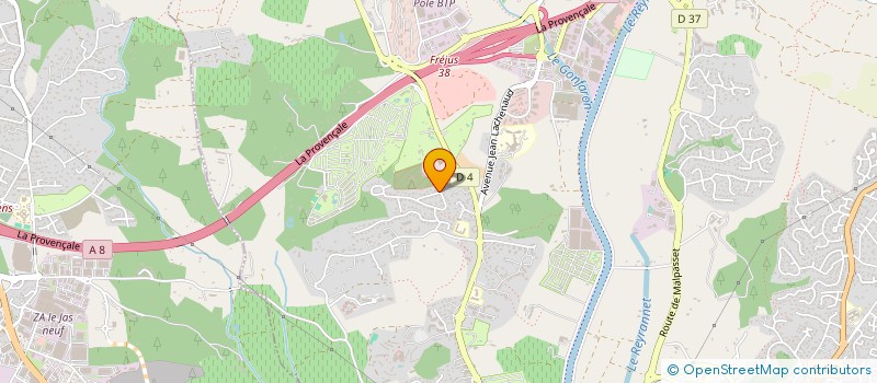 localisation de l'entreprise MONSIEUR ALBERT OLOCAN à FREJUS