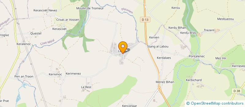 localisation de l'entreprise MONSIEUR ALBERT ORTICA à PLABENNEC