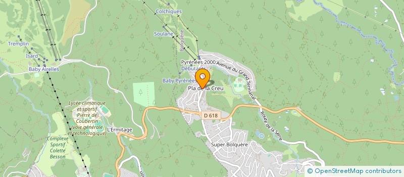 localisation de l'entreprise MONSIEUR ALBERT PARAYRE  BOLQUERE