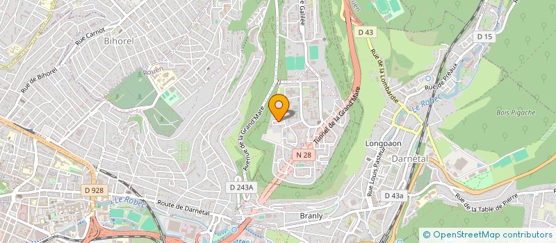 localisation de l'entreprise MONSIEUR ALBERT PAREIN à ROUEN