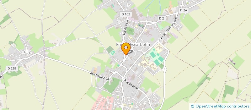 localisation de l'entreprise MONSIEUR ALBERT PARMENTIER  FRIVILLE-ESCARBOTIN