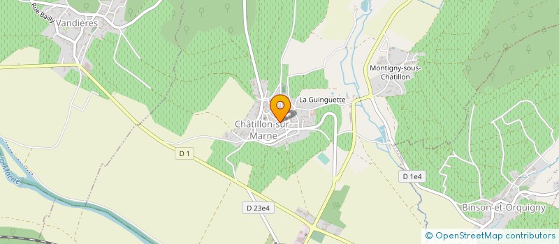 localisation de l'entreprise MONSIEUR ALBERT PERRUCHE  CHATILLON-SUR-MARNE