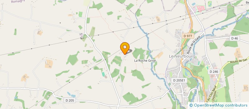 localisation de l'entreprise MONSIEUR ALBERT PIOLINE à MORTAIN-BOCAGE