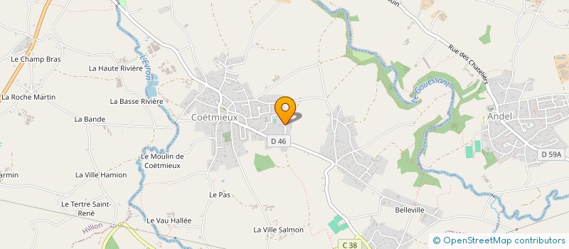 localisation de l'entreprise MONSIEUR ALBERT PLESSIX à LAMBALLE-ARMOR