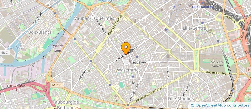 localisation de l'entreprise MONSIEUR ALBERT PORCHET à LILLE